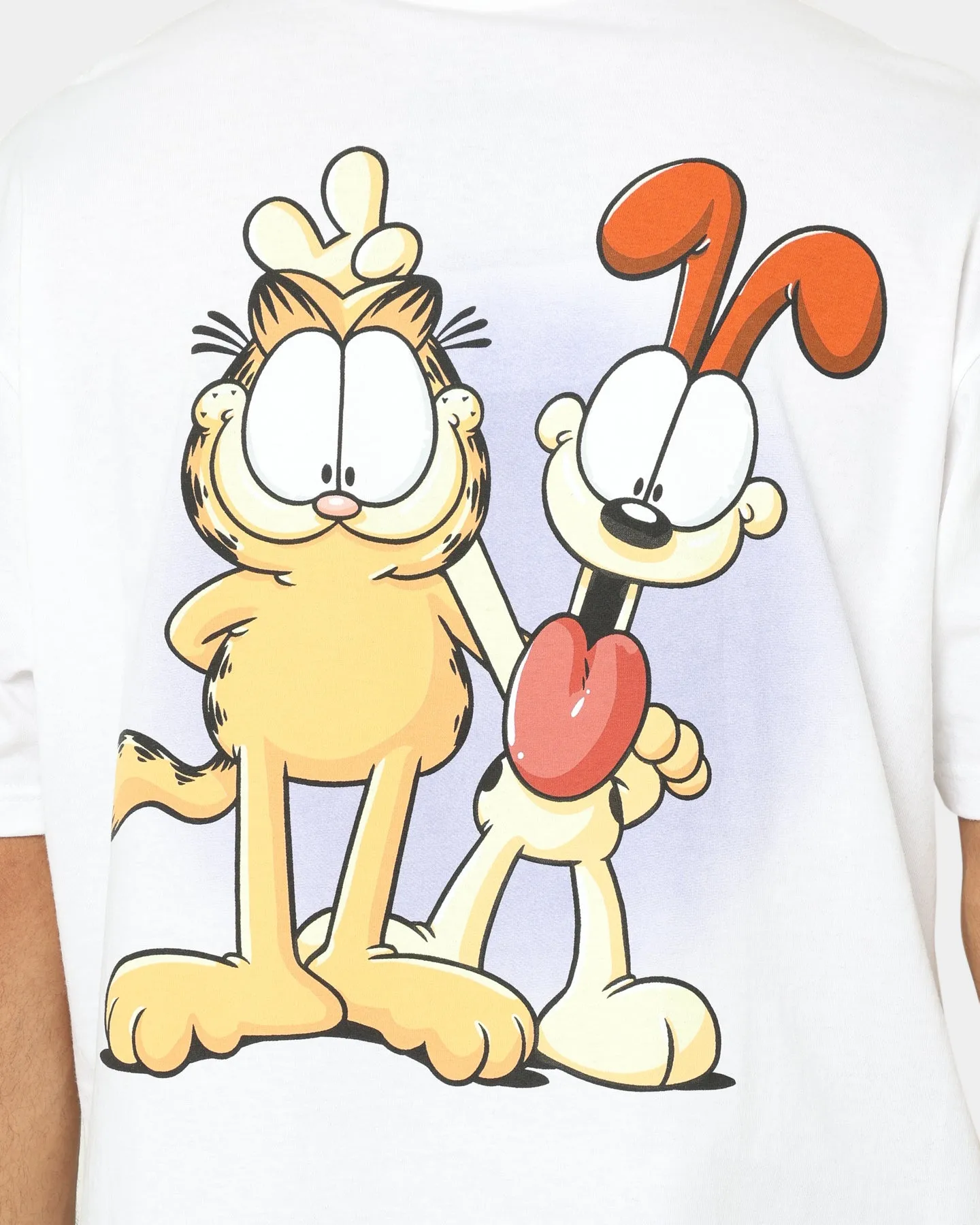 American Thrift X Garfield Best Friends T-Shirt White
