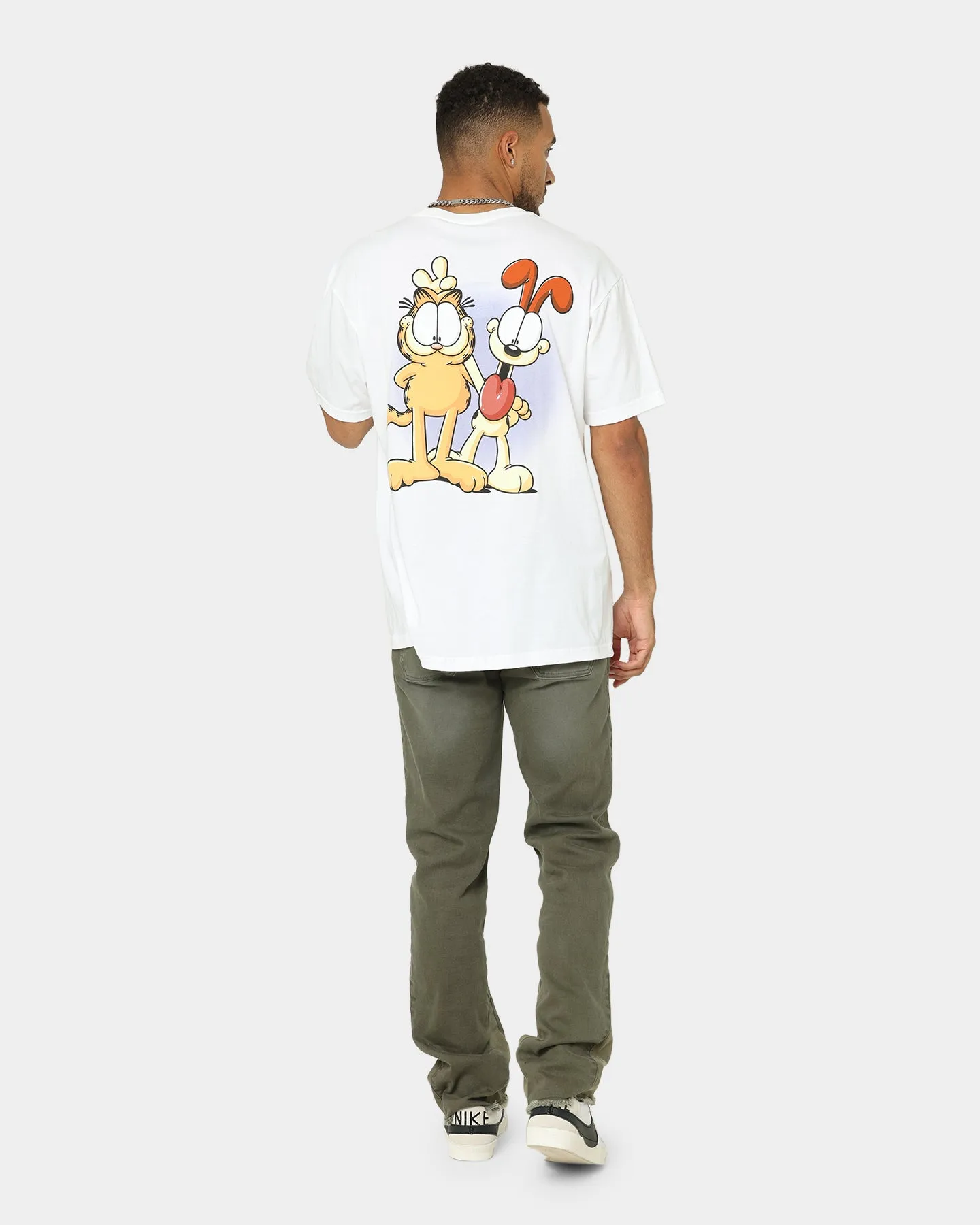 American Thrift X Garfield Best Friends T-Shirt White