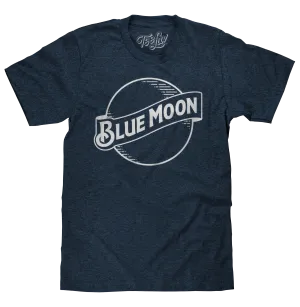 Blue Moon Logo T-Shirt - Navy