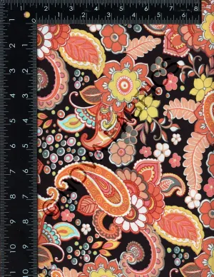 BOHO PAISLEY ON RAYON CHALLIS [NFE220629B-011]