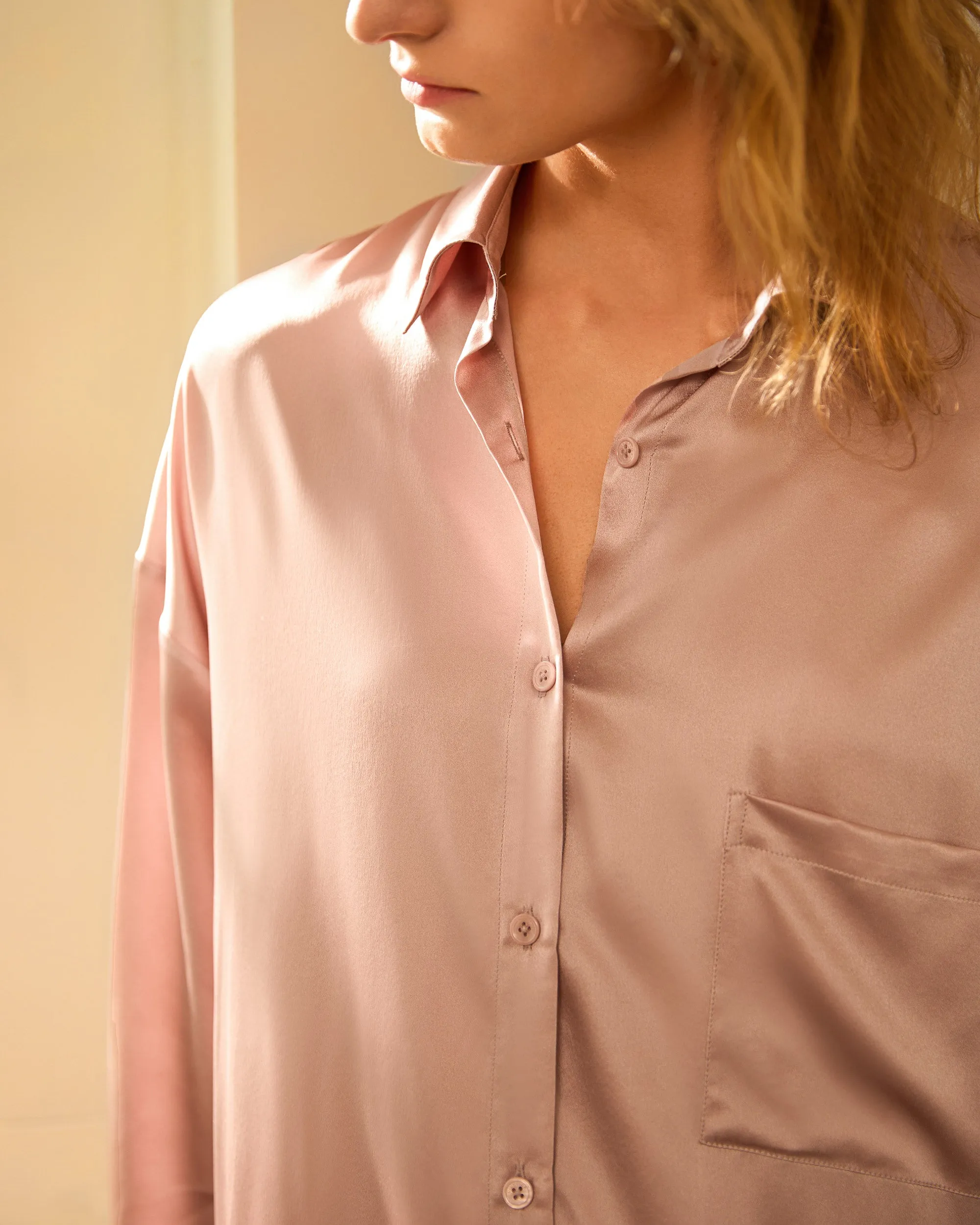 Classic Silk Nightshirt