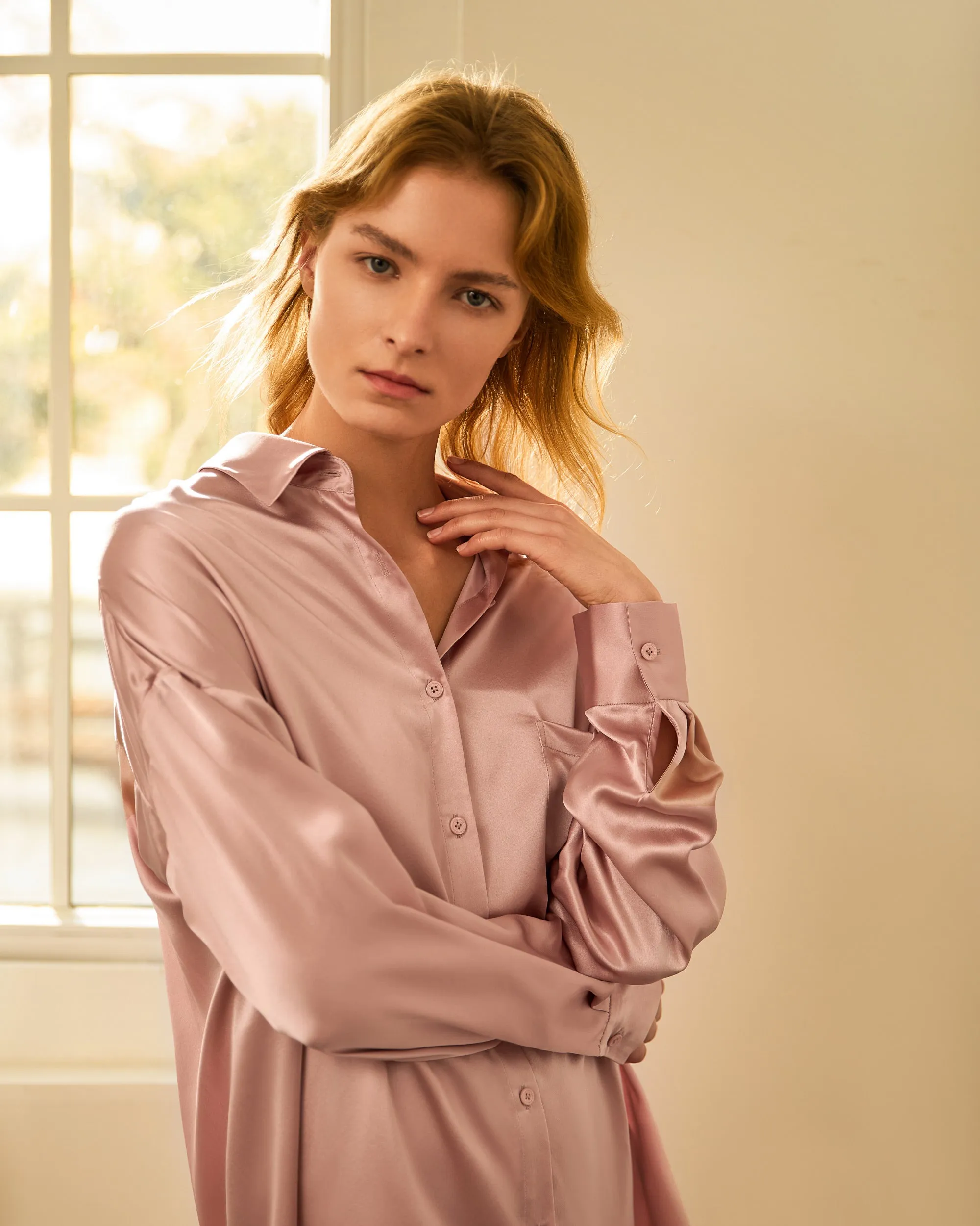 Classic Silk Nightshirt