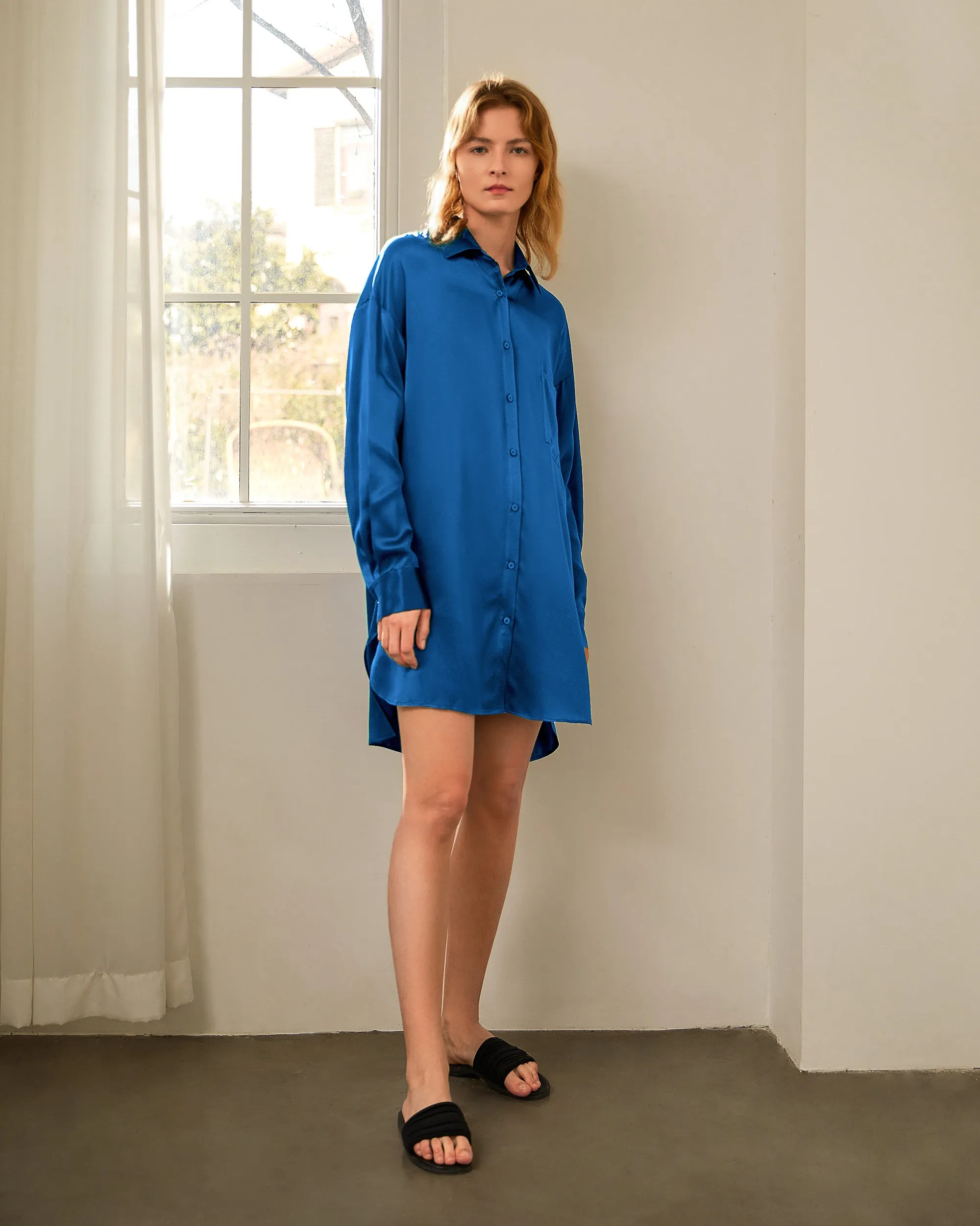 Classic Silk Nightshirt