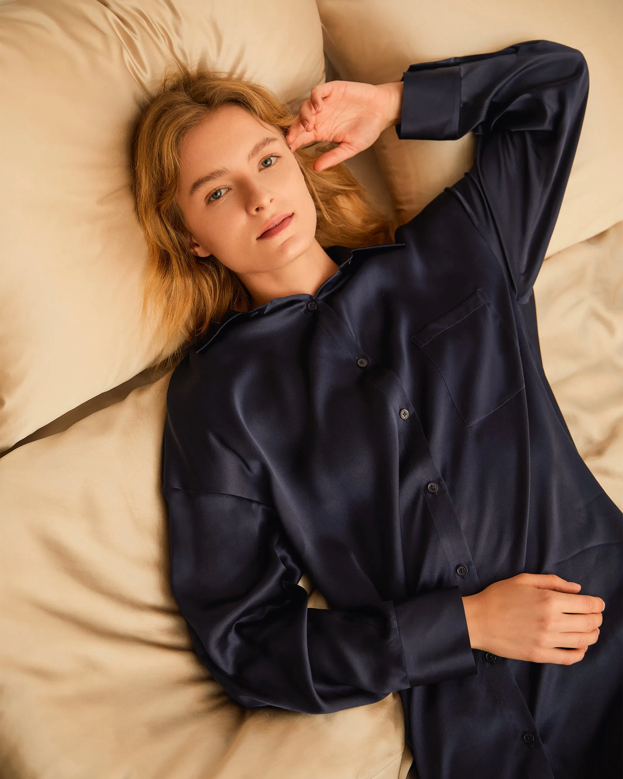 Classic Silk Nightshirt