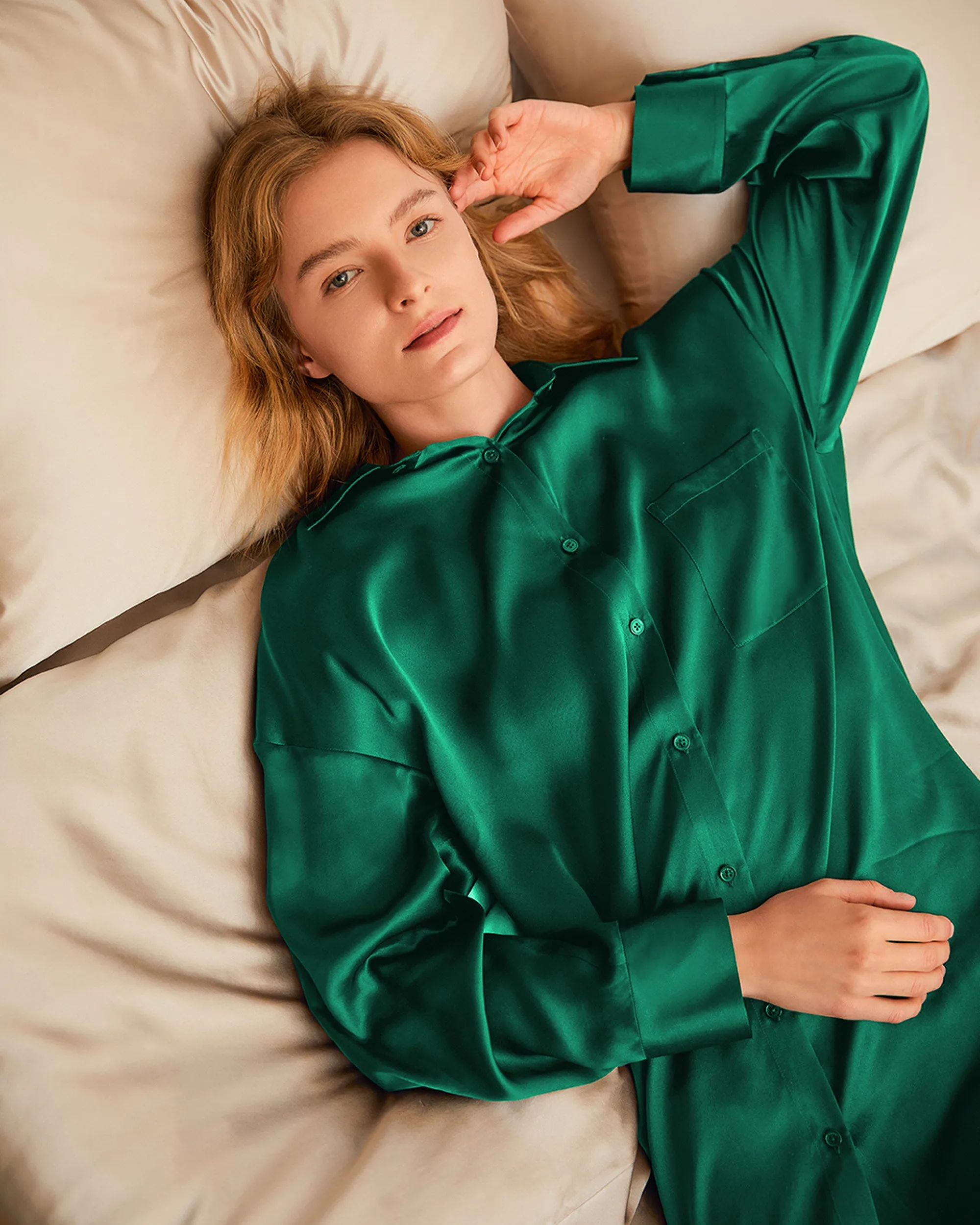 Classic Silk Nightshirt