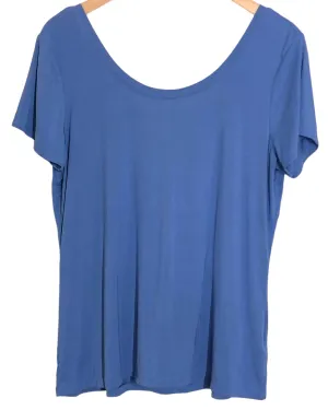 Cool Summer Wild Bluebell Scoop Neck Tee