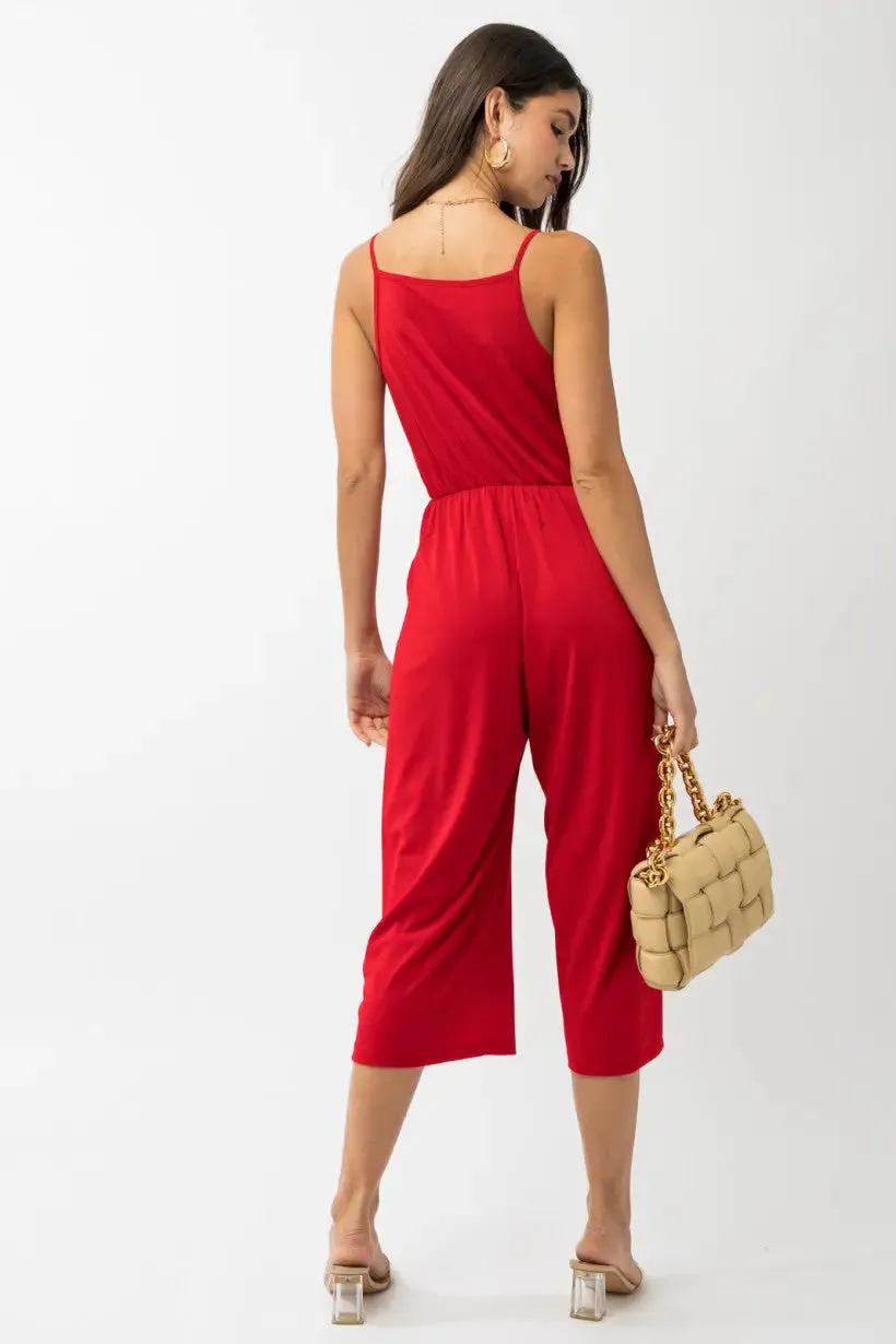 CROPPED JUMPSUIT