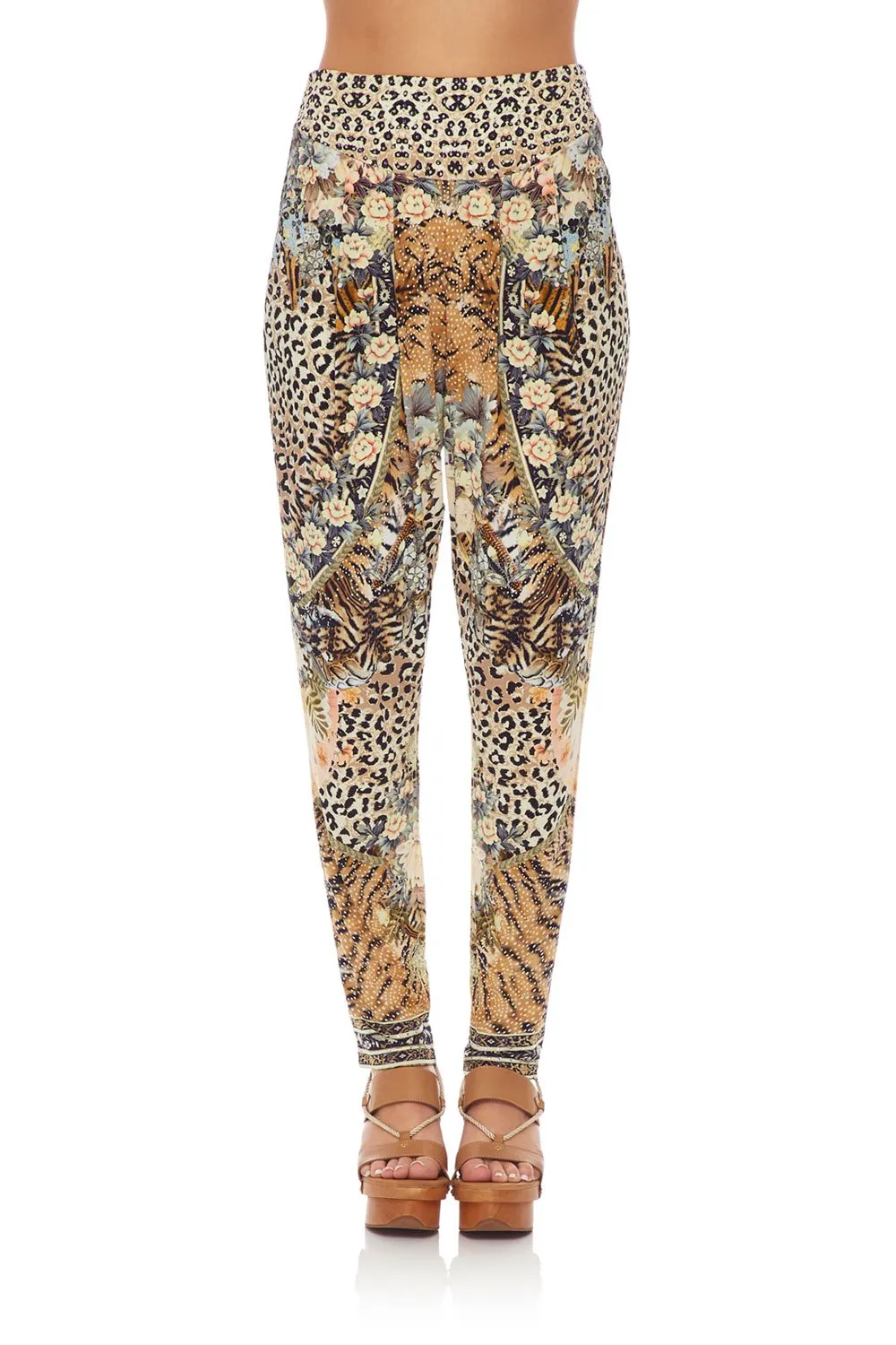 HAREM PANT WITH FRONT PLEATS MOTO MAIKO