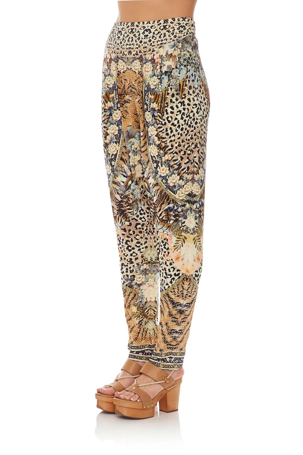 HAREM PANT WITH FRONT PLEATS MOTO MAIKO