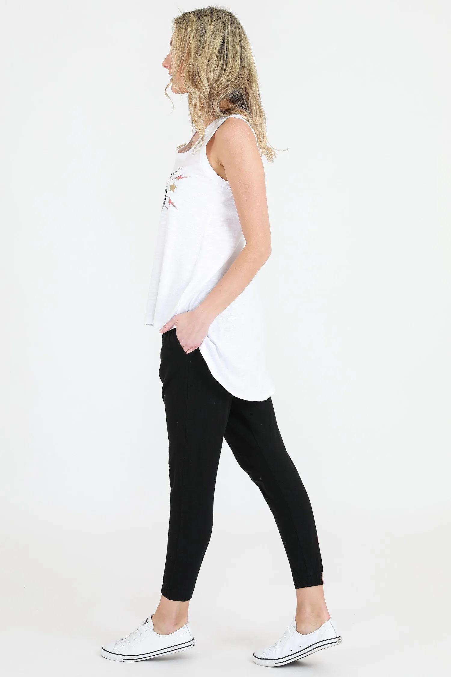 Isabelle Tiger Bolt Tank Top