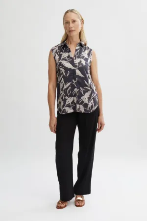 Laszlo Sleeveless Print Top