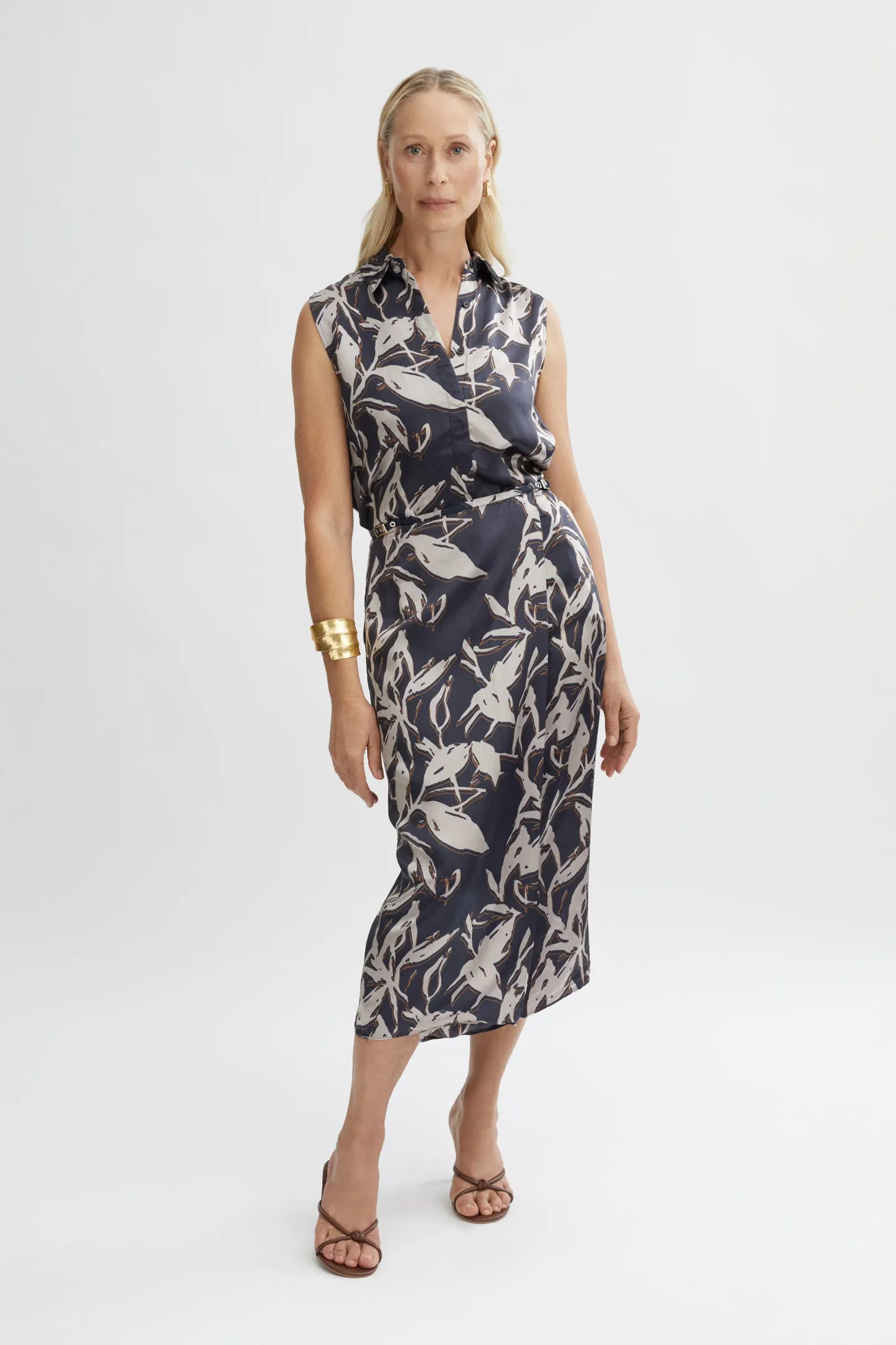 Laszlo Sleeveless Print Top