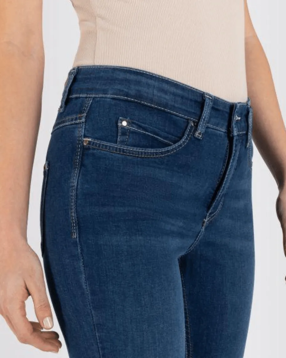 MAC Dream Skinny Jean Mid Blue Authentic Wash