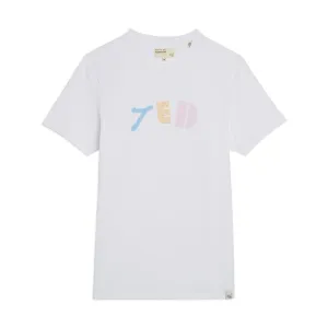 Men Mmb-Dishey-Mib Ss Ted Branded Tee - White