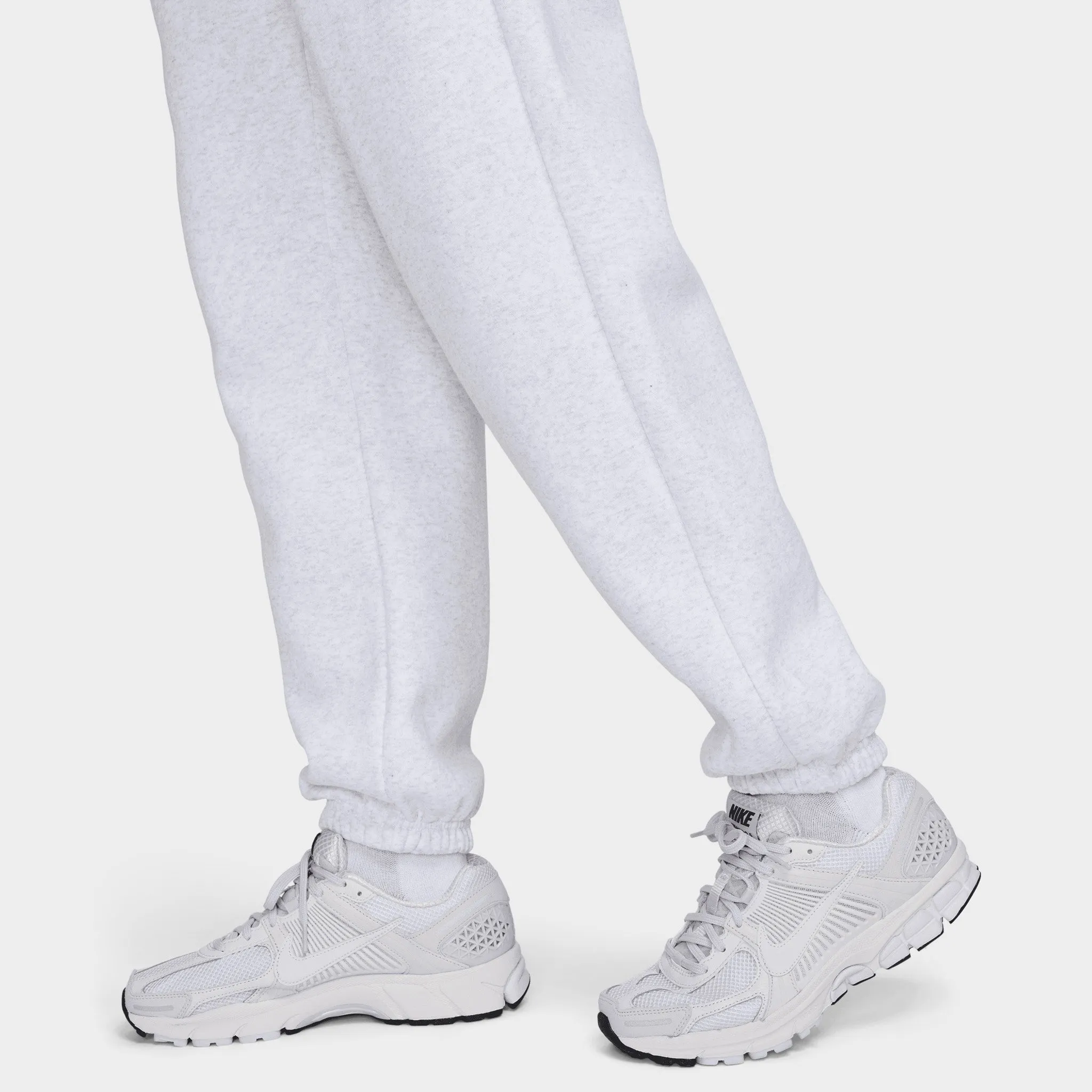 Nike Women's High-Waisted Oversized Sweatpants Birch Heather / Black