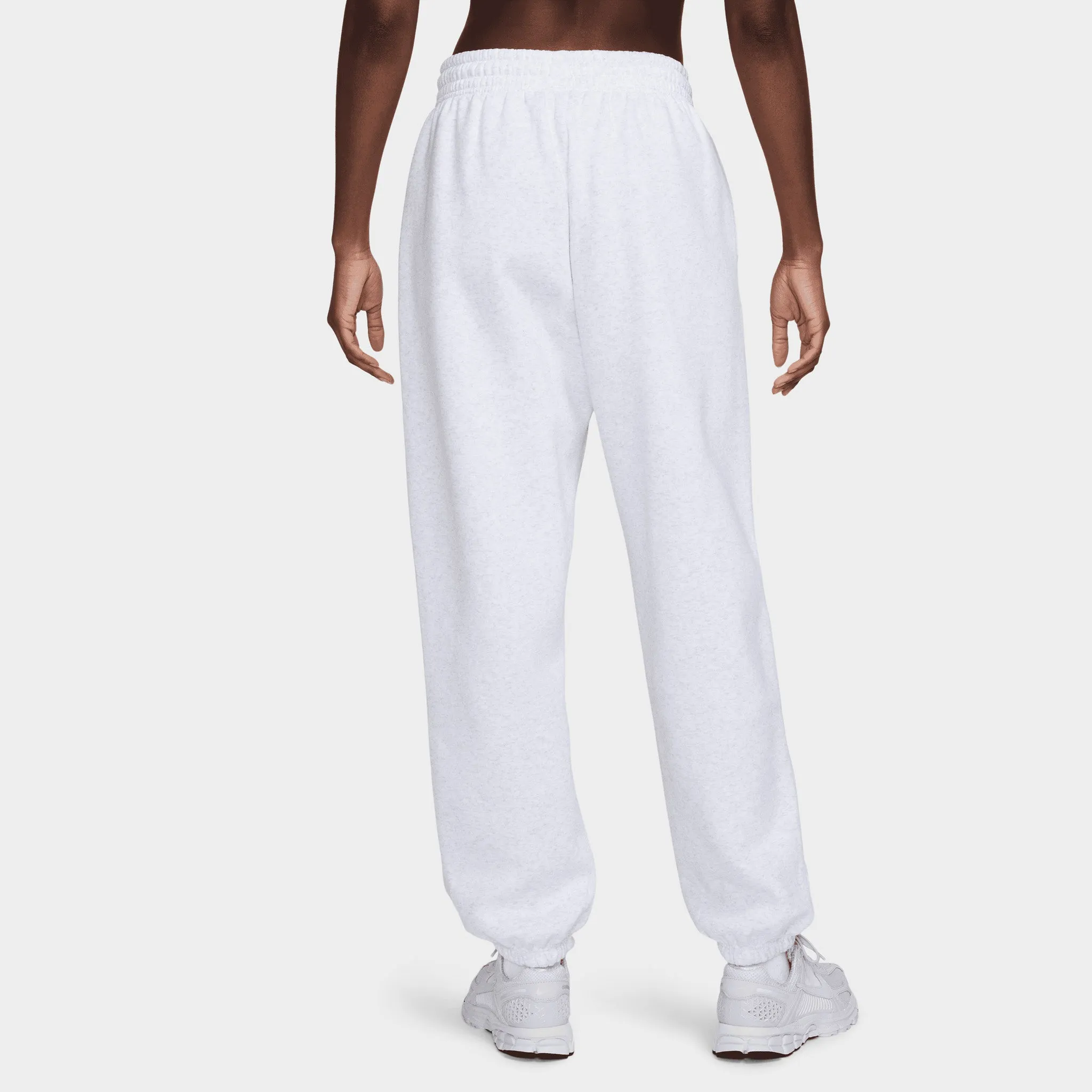 Nike Women's High-Waisted Oversized Sweatpants Birch Heather / Black