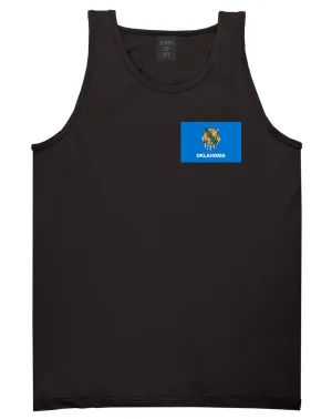 Oklahoma State Flag OK Chest Mens Tank Top T-Shirt