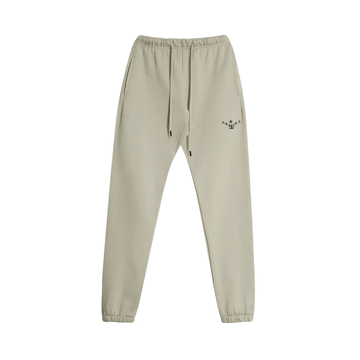 Opulwear 5 star fleece-lined zipper hoodie & sweatpants