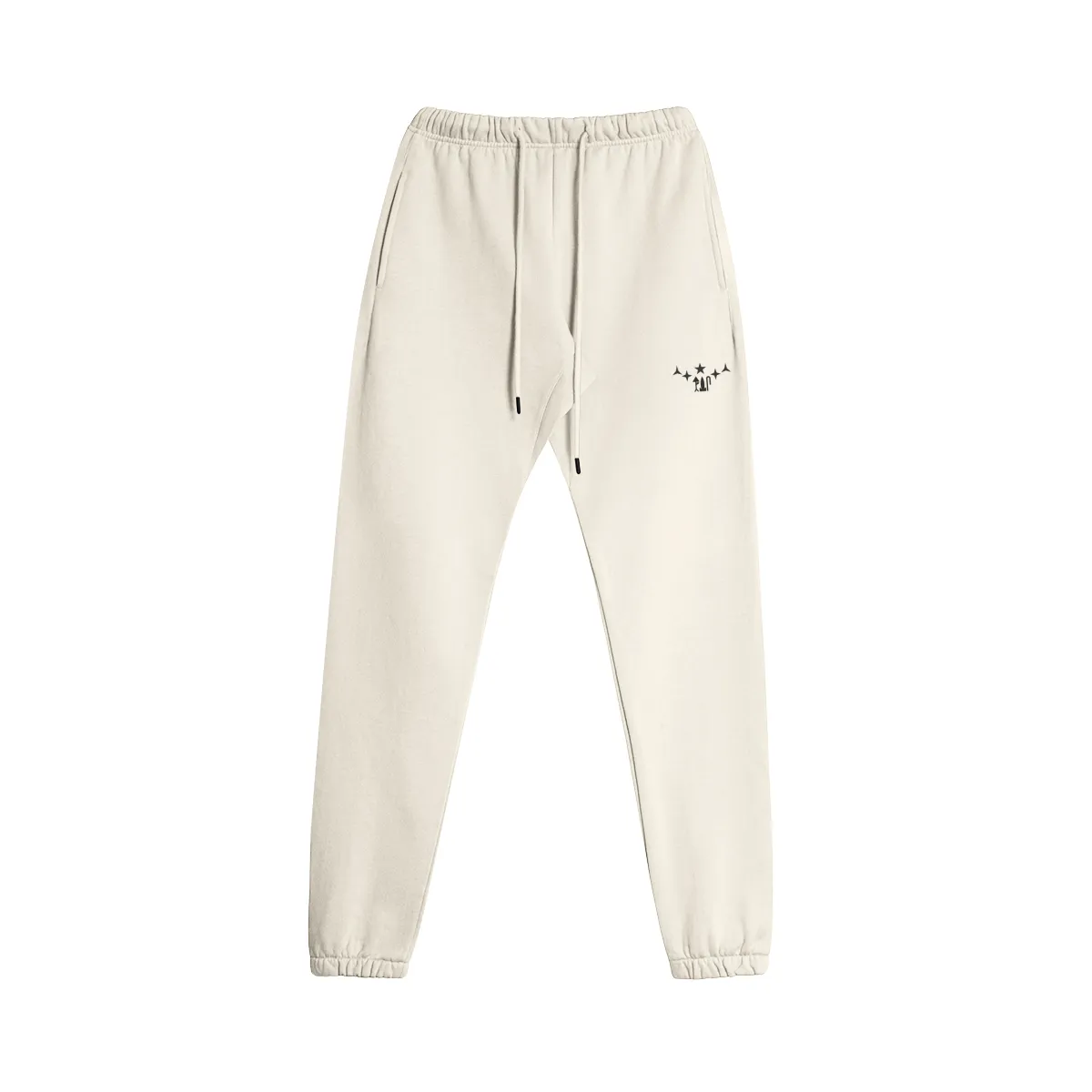 Opulwear 5 star fleece-lined zipper hoodie & sweatpants