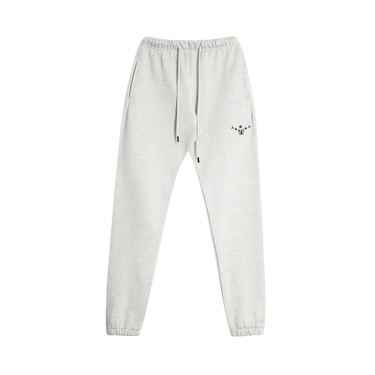 Opulwear 5 star fleece-lined zipper hoodie & sweatpants