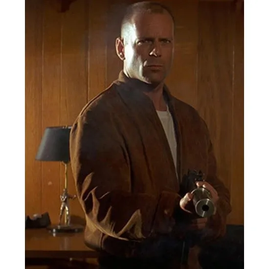 Pulp Fiction Bruce Willis Brown Jacket