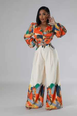 Sangria Sunset Jumpsuit