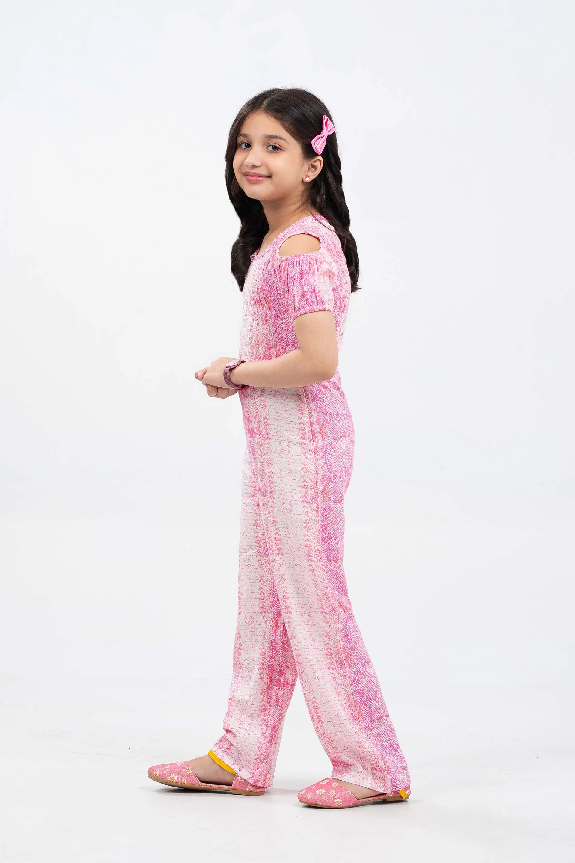 Smocking Jumpsuit