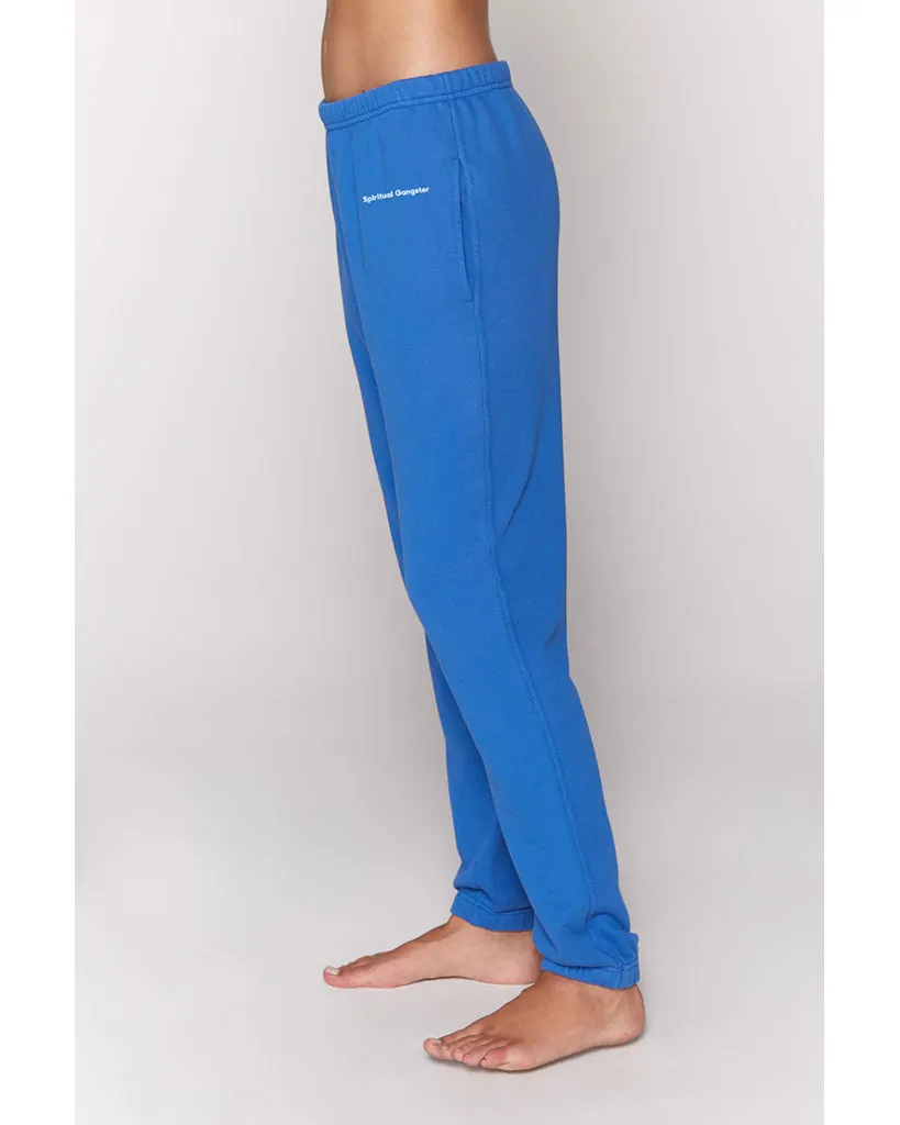 Spiritual Gangster SG Laguna Sweatpants - Womens - Blue Paradise