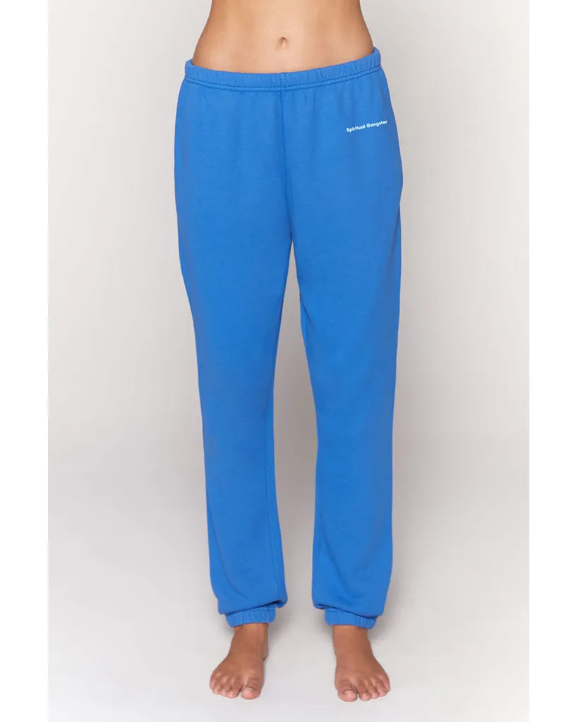 Spiritual Gangster SG Laguna Sweatpants - Womens - Blue Paradise