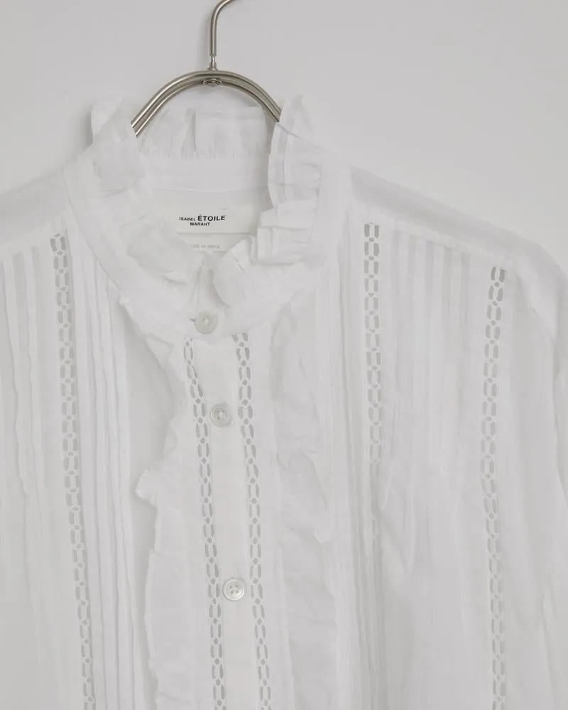 Valda Shirt in White