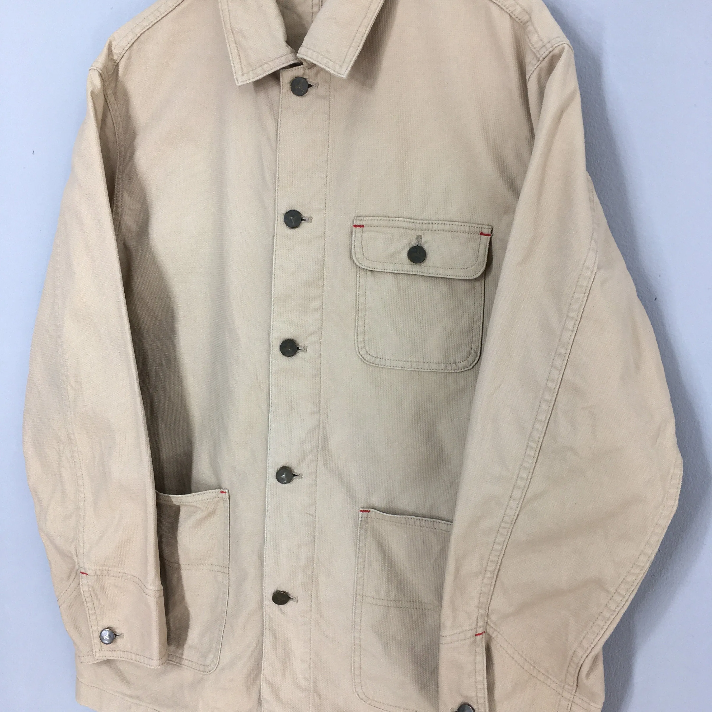 Workers Jeans Casual Denim Jacket Large